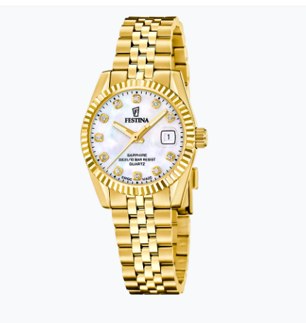 Festina Dameshorloge F20089/1 Classic Steel Swiss Made