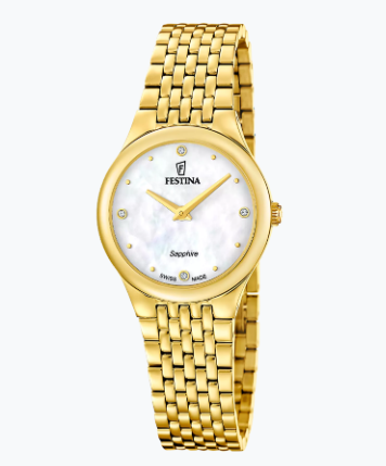 Festina Dameshorloge F20098/1 Grace Swiss Made