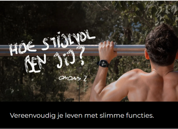 Lotus Smartime 50210/1 Ondas 2 met gekromd animatiescherm