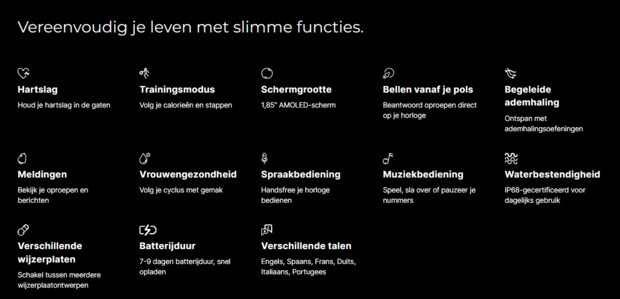 Lotus Smartime 50210/1 Ondas 2 met gekromd animatiescherm