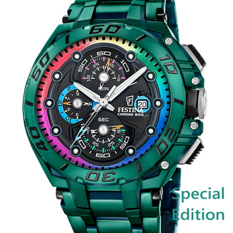 Festina Herenhorloge F20760/1 Chrono Bike Special Edition 20ATM