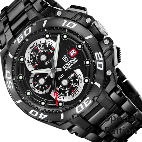 Festina Herenhorloge F20756/1 Chrono Bike Special Edition 20ATM