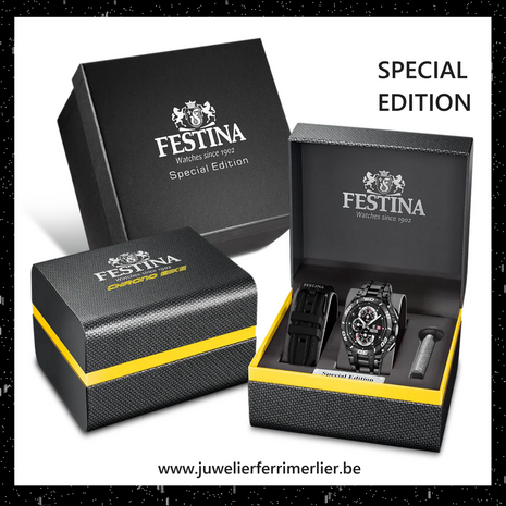Festina Herenhorloge F20756/1 Chrono Bike Special Edition 20ATM