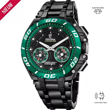 Festina Herenhorloge F20762/2  Chrono Bike Connected 