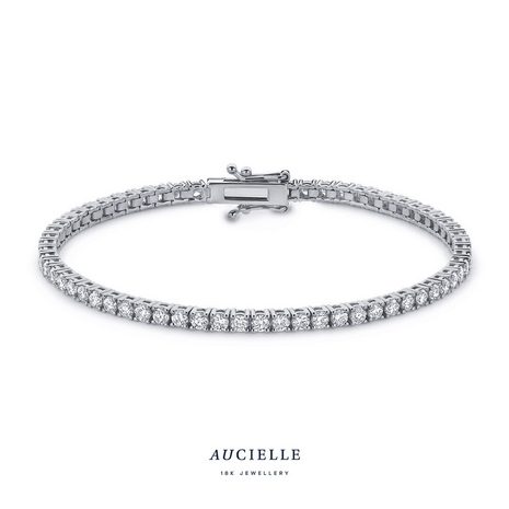 18 Karaat gouden Armband Aucielle AA9000A labgrown diamant