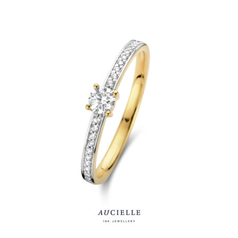 18 karaat gouden ring Aucielle AR0016C