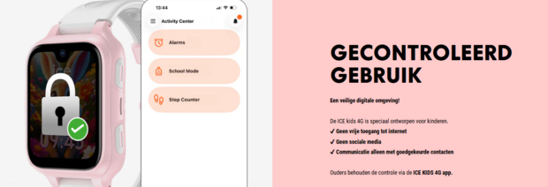   ICE WATCH ICE KIDS 4G  2.0 PINK WHITE 025270