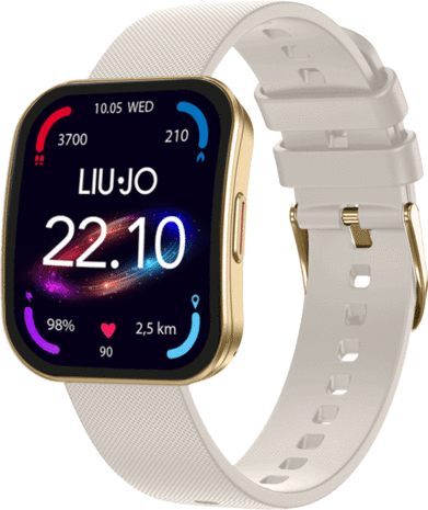 Liu Jo  Smartwatch SWLJ215 Voice Curved Gold/lichtgrijs