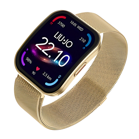 Liu Jo  Smartwatch SWLJ218 Voice Curved Gold