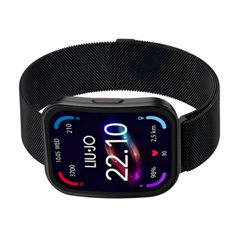 Liu Jo  Smartwatch SWLJ219 Voice Curved Black