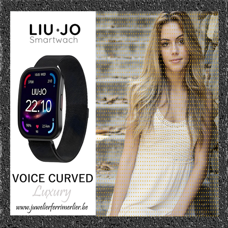 Liu Jo  Smartwatch SWLJ219 Voice Curved Black