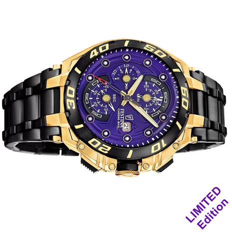 Festina Herenhorloge F20781-GA Chrono Bike Limited Edition 20ATM met saffierglas