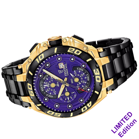 Festina Herenhorloge F20781-GA Chrono Bike Limited Edition 20ATM met saffierglas
