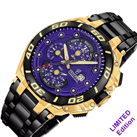 Festina Herenhorloge F20781-GA Chrono Bike Limited Edition 20ATM met saffierglas