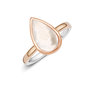 Silver Rose ring R2160MOP