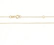 18kt Goud Ketting Solide  / Cable- G45