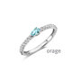 Orage ring AW013 blauw