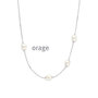 Orage ketting AW236 zoetwaterparel