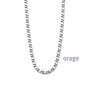 Orage ketting BA186 staal heren