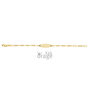 9 karaat Gouden Armband met Naamplaatje Orage Kids K2656