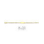 9 karaat Gouden Armband met Naamplaatje Orage Kids K2657