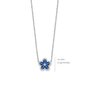 Silver Rose Ketting P2590BLU