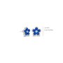 Silver Rose Oorbellen EA2590BLU