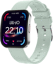 Liu Jo  Smartwatch SWLJ216 Voice Curved Silver/lichtgroen