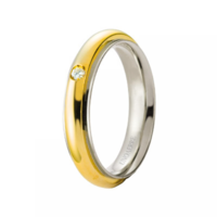 FEDI 18 kt gouden Trouwring FUD281GB Brillanti promesse