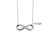 Orage Ketting V1229 met Infinity Hanger