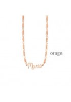 Naamketting  script-rosékleurig-figaro