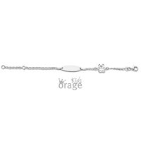 Orage Kids Armband met Naamplaatje en Beer K2669