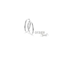 Orage Teenz Stalen Oorbellen 30 mm T625