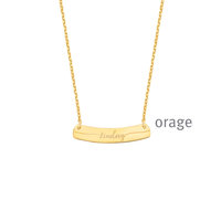 Naamplaat ketting T445