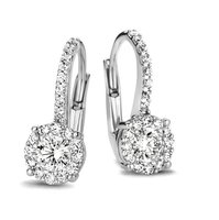 18 karaat gouden Oorbellen You and me Y1632