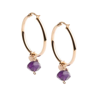  Didyma NI6 Nisi Violet Oorbellen