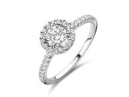 18 karaat gouden ring You and me Y1686