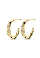 Diamanti Per Tutti Oorbellen, Serendipity Hoops Yellow M1771