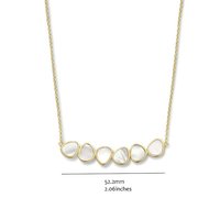 Silver Rose ketting CH2233GMOP