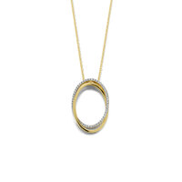 Silver Rose ketting P2281G