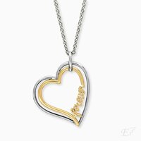 Engelsrufer Ketting ERN-FOREVER-BIG met hartje