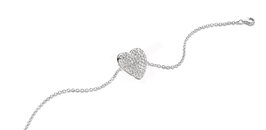 Silver Rose Armband BR2239W met hartje