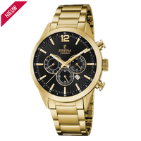 Festina Herenhorloge F20633/3 Timeless Chronograph, 5 Atm