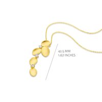 Silver Rose ketting P2345GB