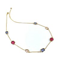 Silver Rose Ketting CH2335MC Verguld