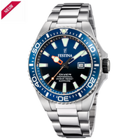 Festina Herenhorloge F20663/1 The Originals, 20 Atm  '' Diver ''