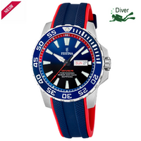 Festina Herenhorloge F20662/1 The Originals, 20 Atm  '' Diver ''