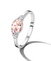 18 karaat gouden Ring You and me Y1482 met briljant