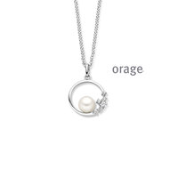 Orage ketting AW065 zoetwaterparel