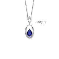 Orage ketting AW001 blauw